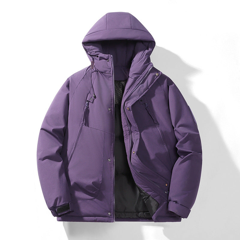 Parka Matelassée à Capuche Homme