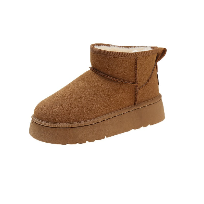 Bottines Fourrées à Plateforme