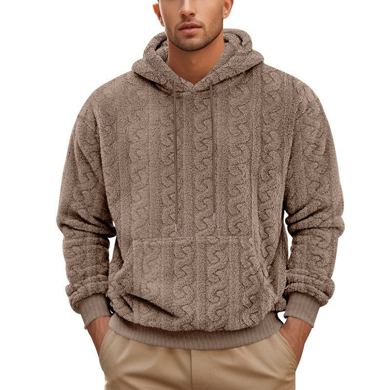 Sweat à Capuche d'Hiver Homme