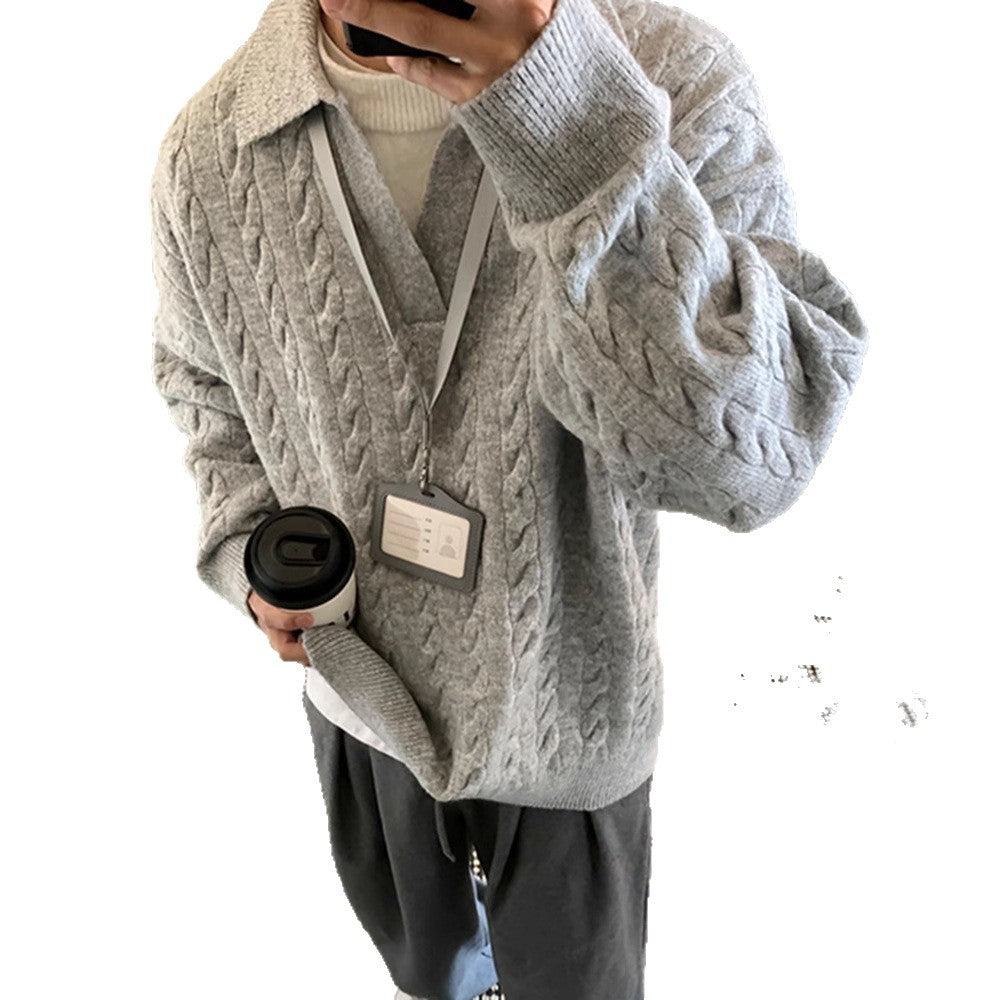 Pull Effet 2-en-1 Uni Homme