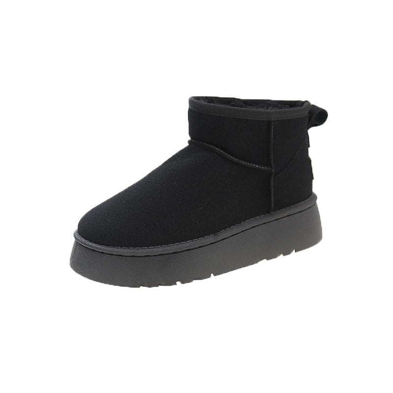 Bottines Fourrées à Plateforme
