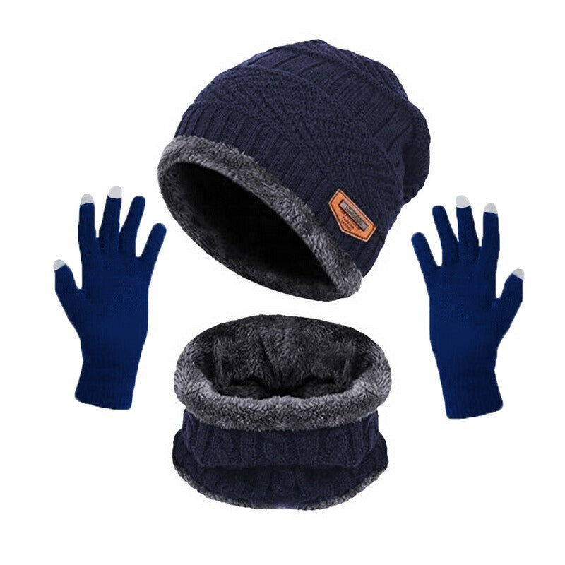 Ensemble Bonnet, Tour de Cou & Gants Tactiles