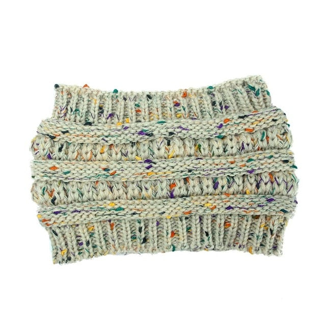 Bonnet Queue-de-Cheval en Maille Extensible Femme
