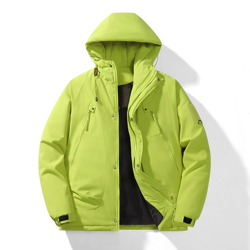 Parka Matelassée à Capuche Homme