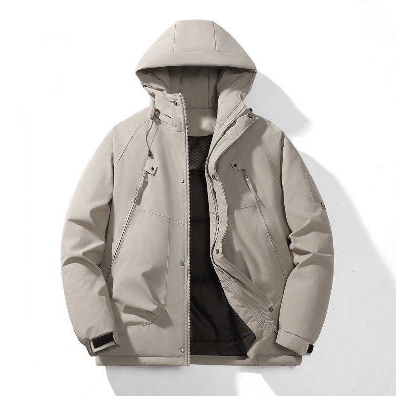Parka Matelassée à Capuche Homme