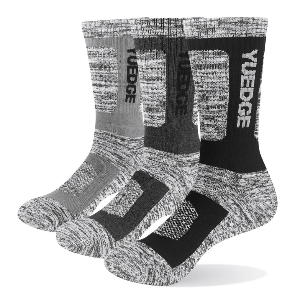 Chaussettes de Randonnée en Coton Bouclette – Lot Homme