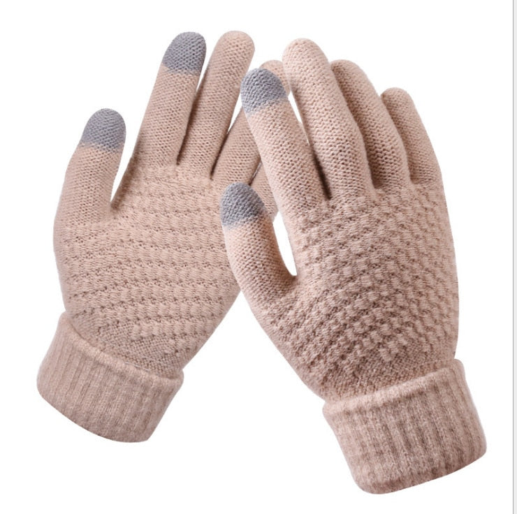 Gants tactiles effet laine – vue 13