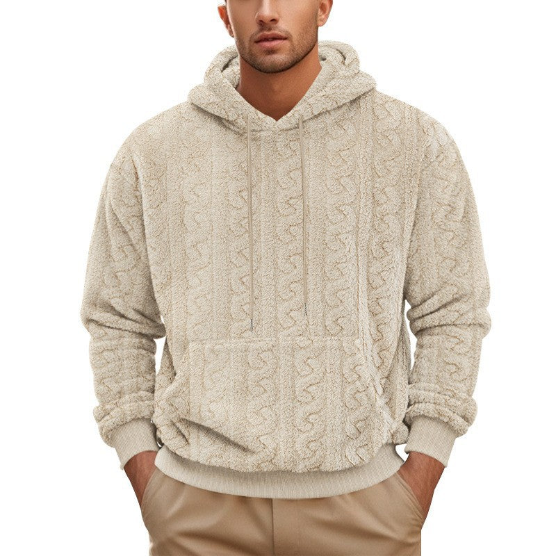 Sweat à Capuche d'Hiver Homme