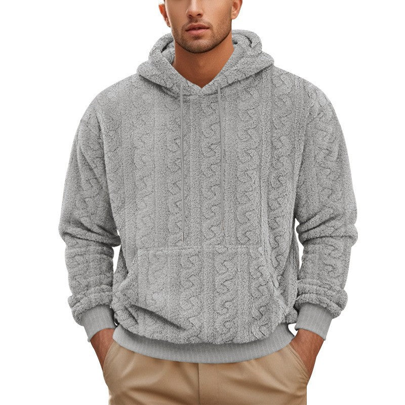 Sweat à Capuche d'Hiver Homme