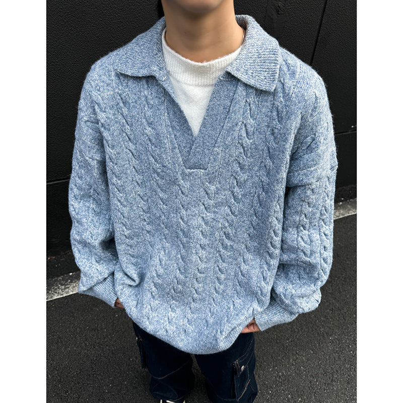 Pull Effet 2-en-1 Uni Homme