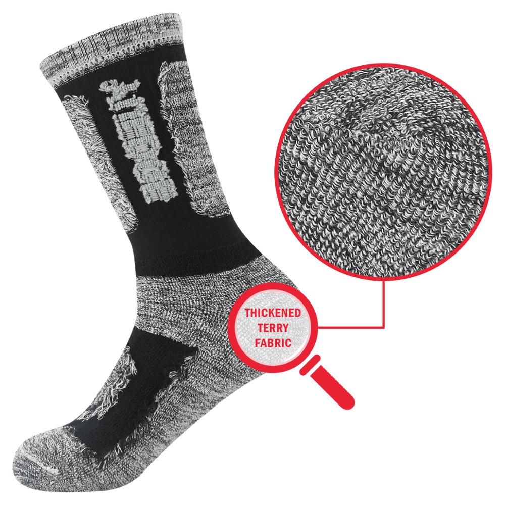 Chaussettes de Randonnée en Coton Bouclette – Lot Homme