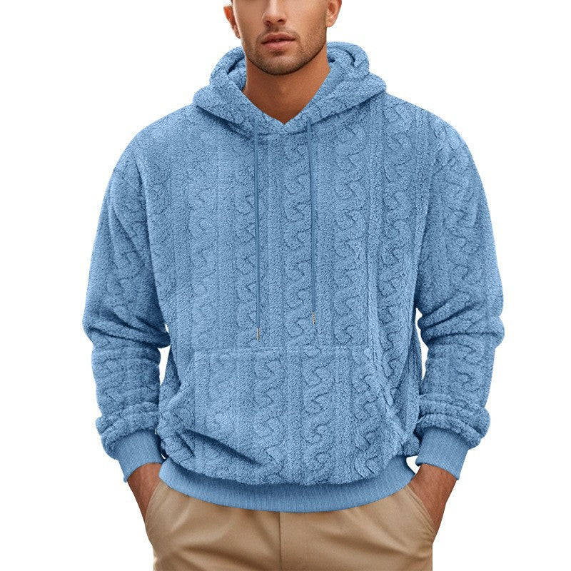 Sweat à Capuche d'Hiver Homme