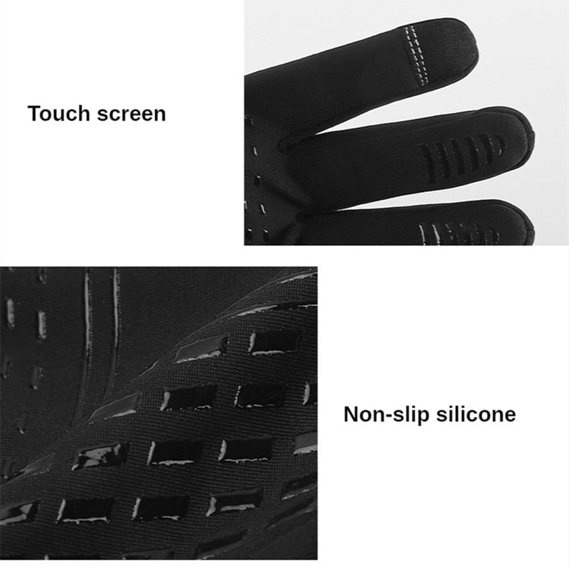 Gants d'hiver imperméables coupe-vent tactiles – vue 6