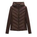 Veste Matelassée Cintrée à Capuche