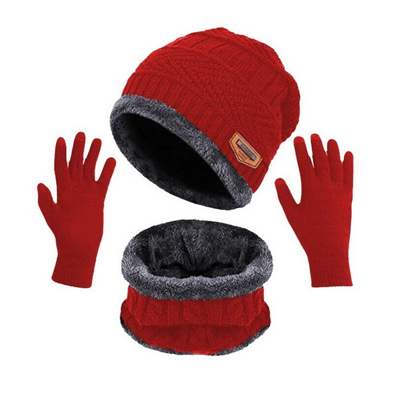 Ensemble Bonnet, Tour de Cou & Gants Tactiles