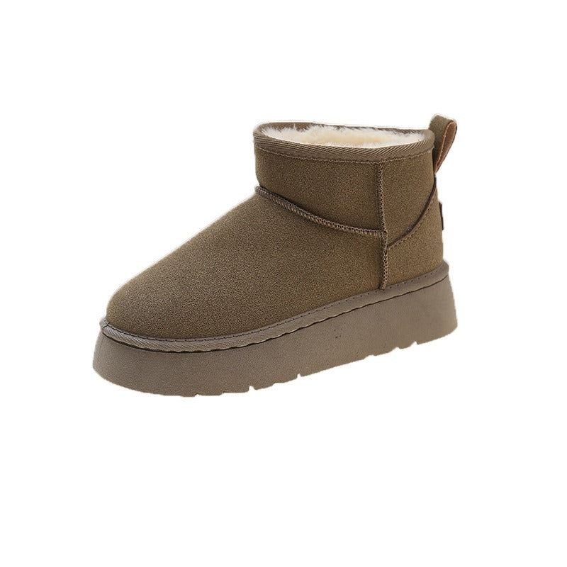 Bottines Fourrées à Plateforme