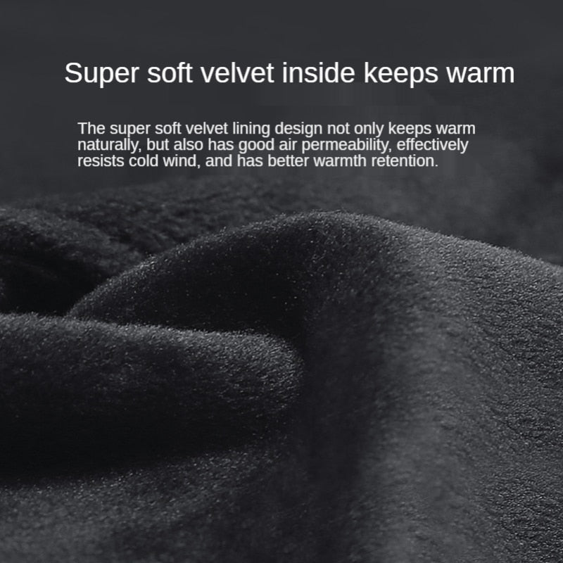 Gants d'hiver imperméables coupe-vent tactiles – vue 4