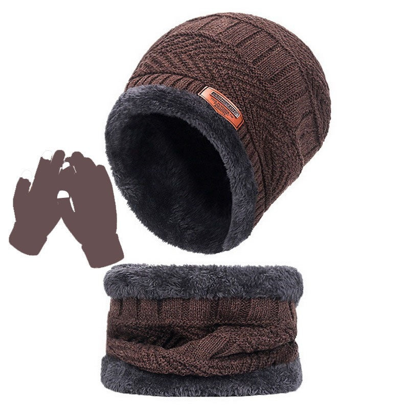 Ensemble Bonnet, Tour de Cou & Gants Tactiles