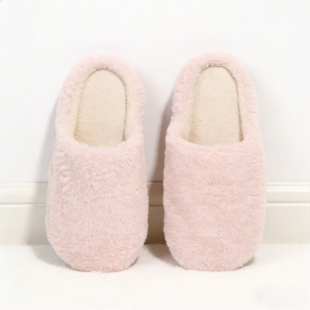 Chaussons Moelleux en Fausse Fourrure