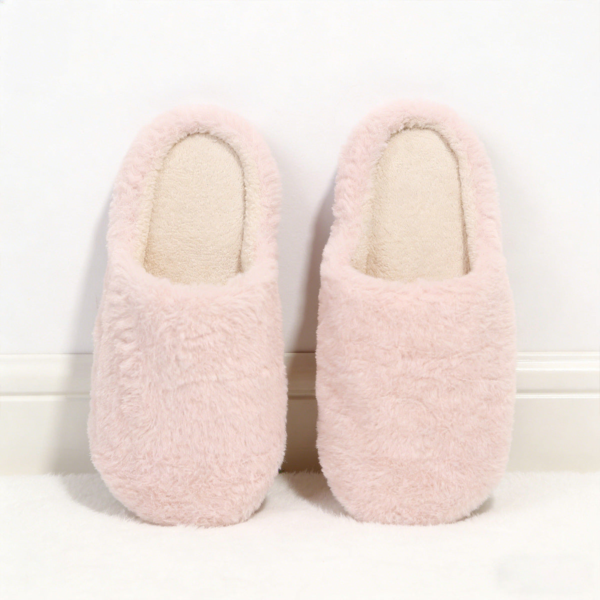 Chaussons Moelleux en Fausse Fourrure