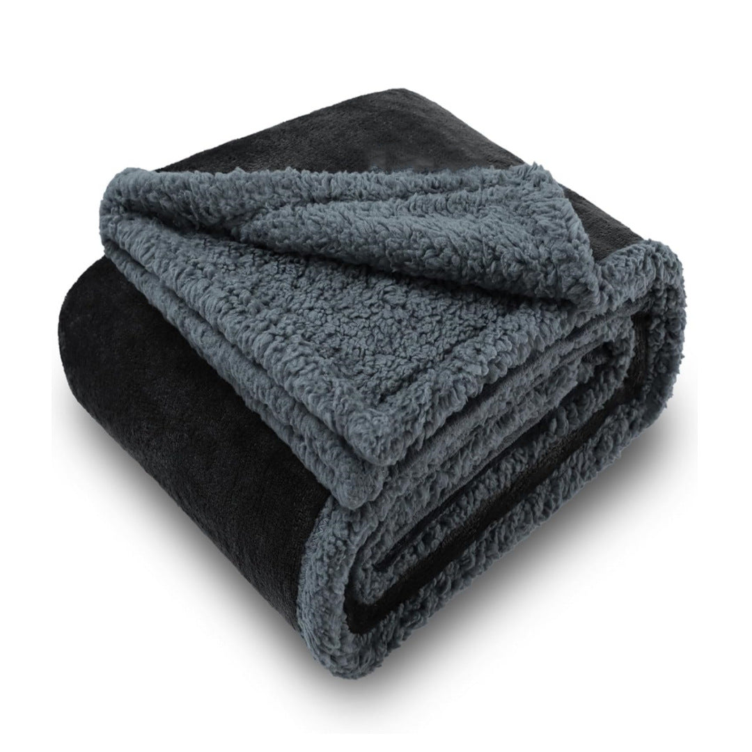 Plaid sherpa ultra doux déperlant – vue 8