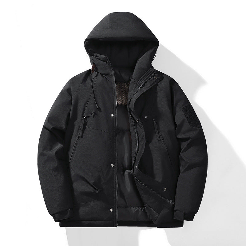 Parka Matelassée à Capuche Homme